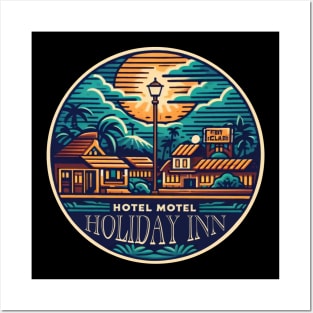 Hotel Motel  HOLIDAY inn Posters and Art